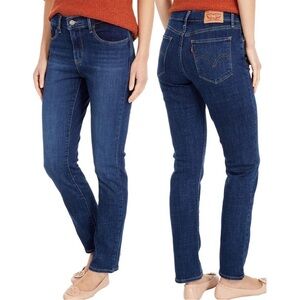 🌻Levi's Classic Straight Midrise Medium Wash Jeans Women's Size 16